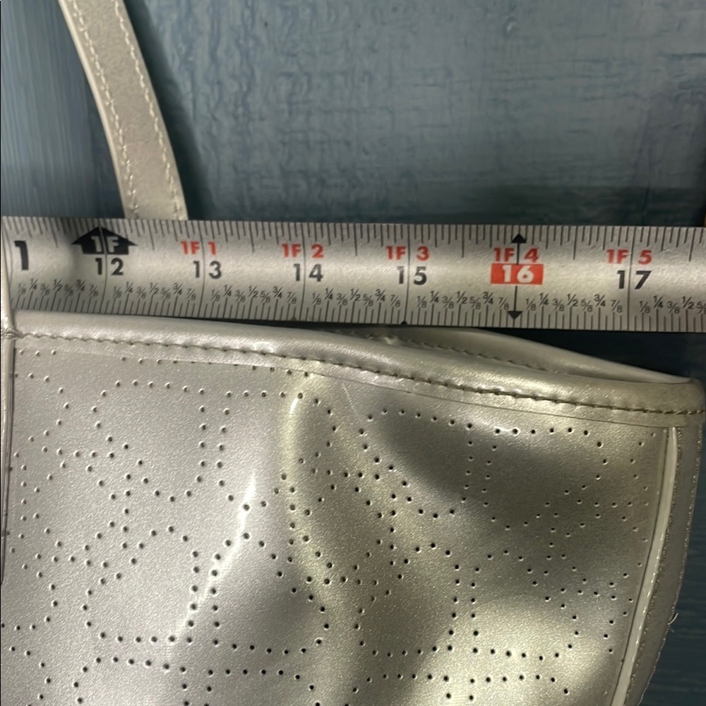 Kate‎ Spade silver Structured Tote Bag - Picture 4 of 8